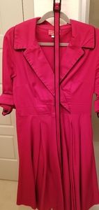 Deadly Dames Haunted Housewife Dress Red Large